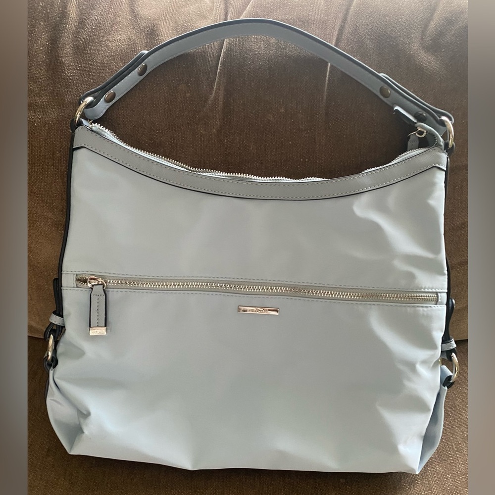 NWOT Simply Noelle Light Blue Handbag with Crossbody Strap